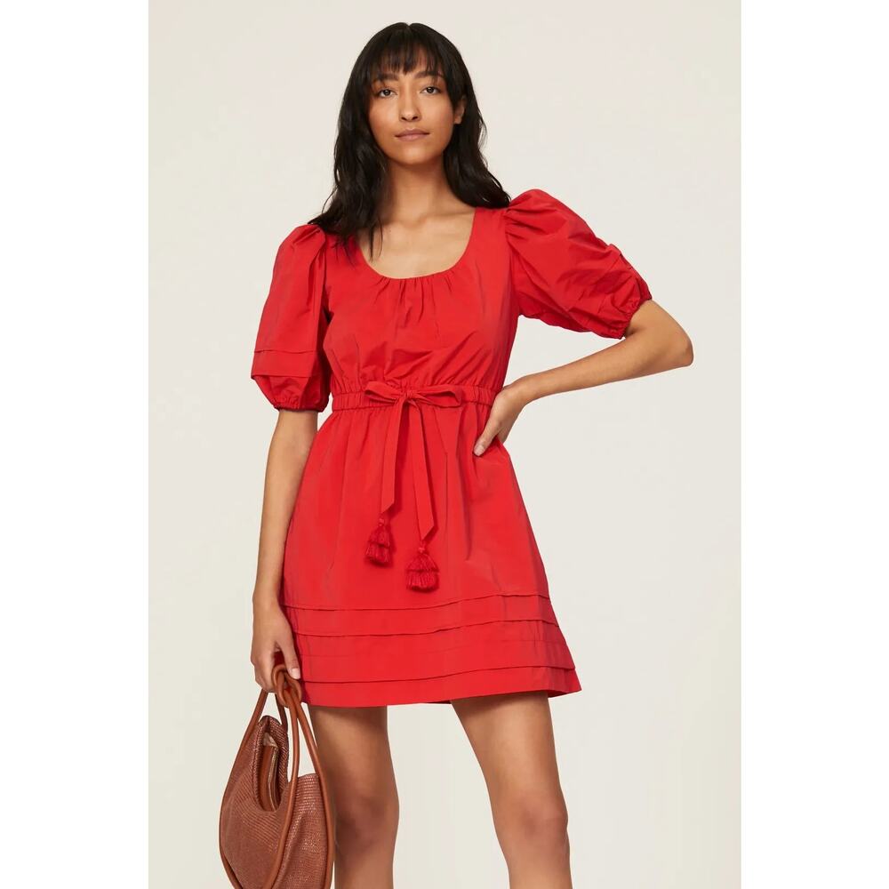 Toccin Lantern Sleeve Mini Dress